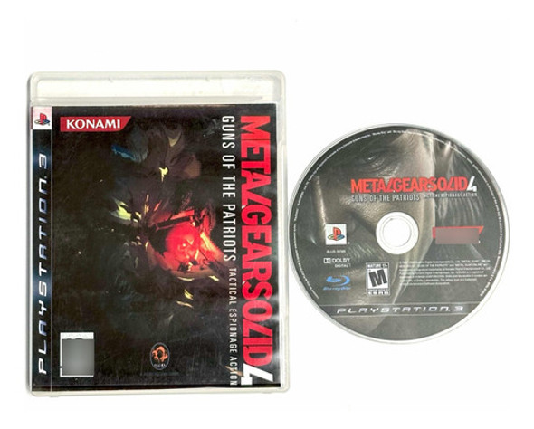 Metal Gear Solid 4 - Juego Original Físico De Playstation 3 0