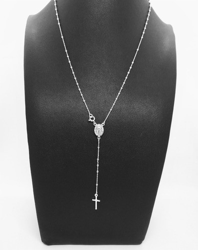 Rosario Con Bolita 2mm Plata 925 Besilverjoyas 0