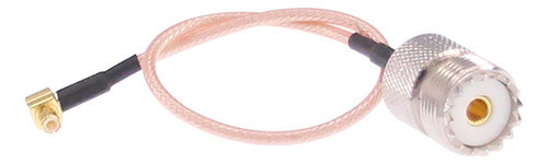 Rfaha 2pcs Rf Coaxial Cable Uhf Hembra So239 A Mcx Macho De 1