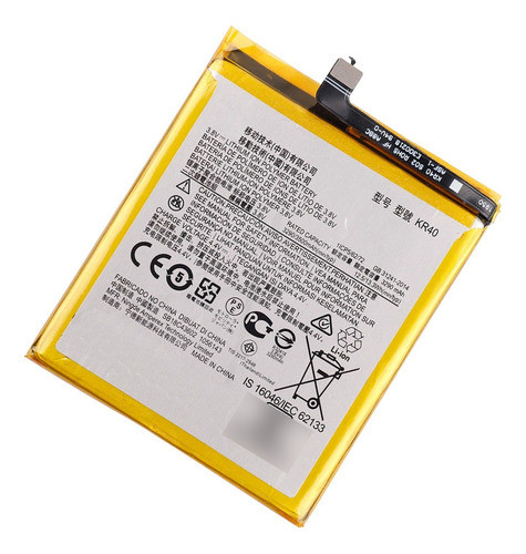 Bata Para Motorola One Vision Xt1970 Kr40 3500mah 1