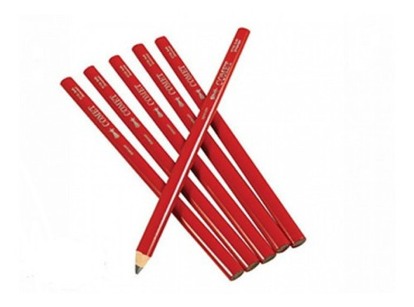 Lápiz Comet Carpintero 24 Cm X 6 Unidades 0