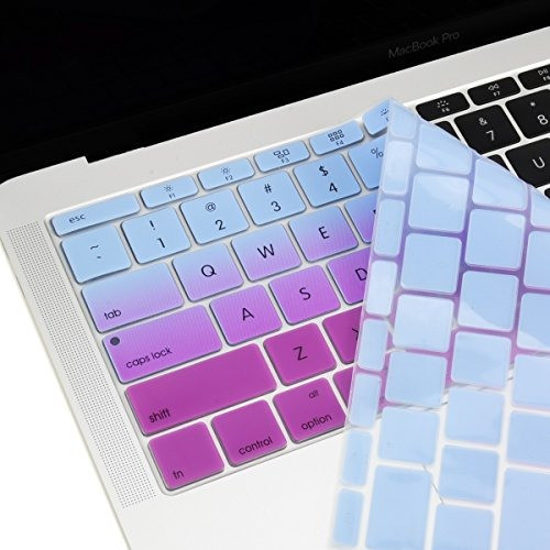 Top Case - Faded Ombre Series Teclado Cubierta De Piel De Si 1