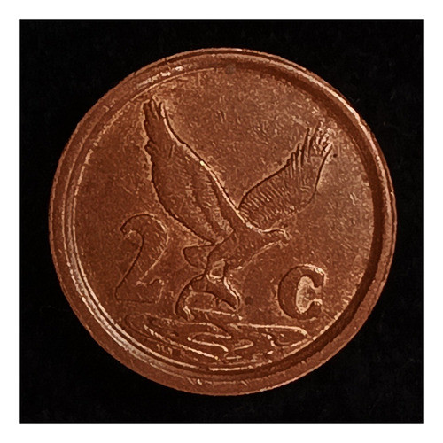Sudáfrica 2 Cents 1994 Excelente Km 133 Águila Pescadora 0