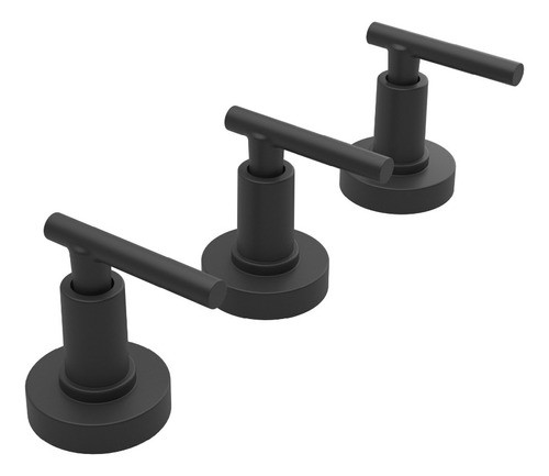 Griferia Bidet Palermo Black Soho Lever Trovani 4068 0
