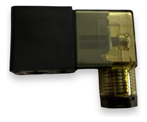 Bobina + Conector Com Led 12v Para Valvula Solenoide 0