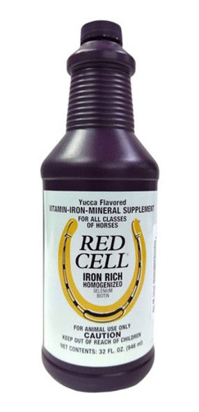 Red Cell Suplemento Dietario Para Caballos X 1 Litro 0