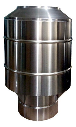 Chapeu Canhão Chaminé 5 Polegada 127mm Inox 304 Escovado 0