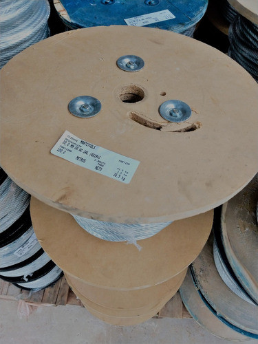 Cable Acero Galvanizado 1.6mm 6x7+1 Rollo 20mts 1