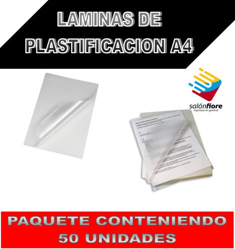 Laminas De Plastificacion A4 0