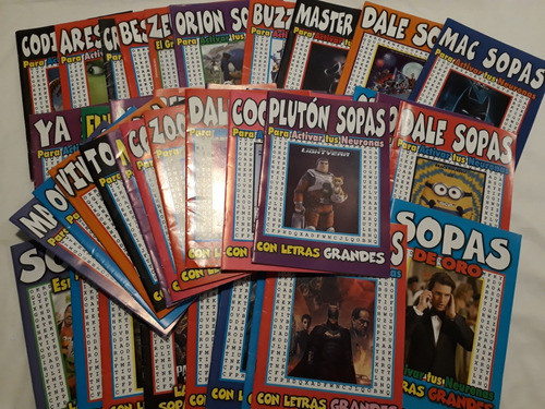 Lote 100 Sopas De Letras 0