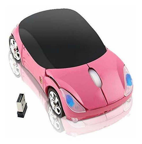 3d Deportes En Forma De Coche Raton Inalambrico De 24 Ghz 0