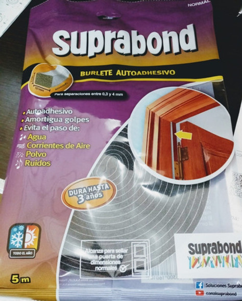 Burlete Autoadhesivo 5mts 0