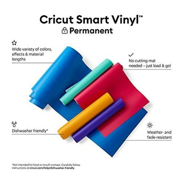Vinilo Permanente Para Cricut - 90cm - Rojo 1