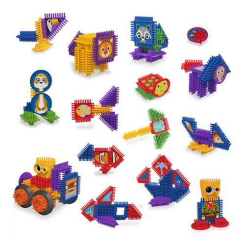 Crico Selva Para Armar 90 Piezas Con Stickers 1