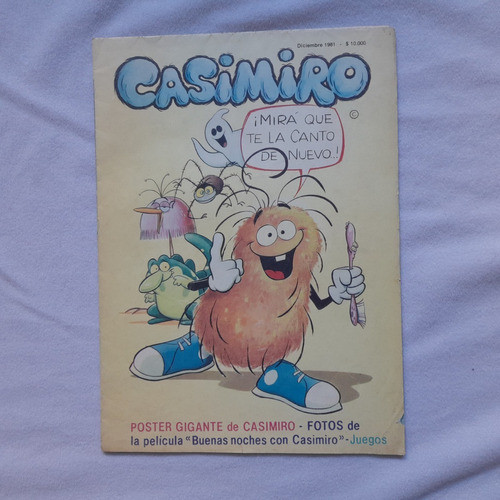 Revista Casimiro, 1981. Monstruo 1