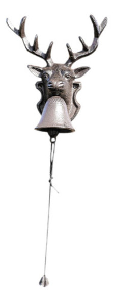 Campainha De Cabeça De Veado De Ferro, Campainha De Mão, 0