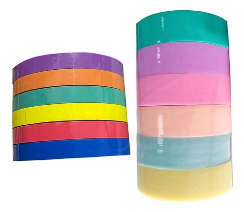 12pcs Sticky Ball Tapes Educational Toys Adhesive Estilo A 0