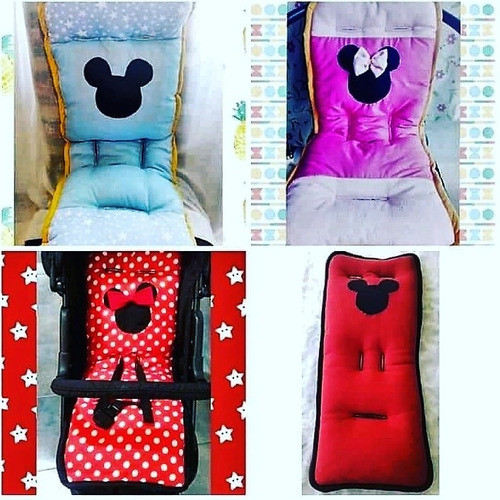 Colchoncito Mickey Baby Coche Paraguitas 1