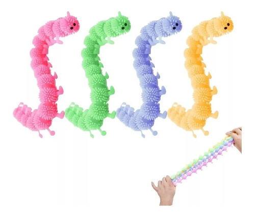 5 Tiras Bandas Fidget Toy Tea Ansiedad Cuerda Sensorial 0