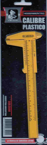 Calibre Plastico El Abuelo Interior Exterior 150mm Original 1