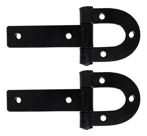Par Dobradiça Para Porteira Ferradura Forjada 225mm Tarza 0