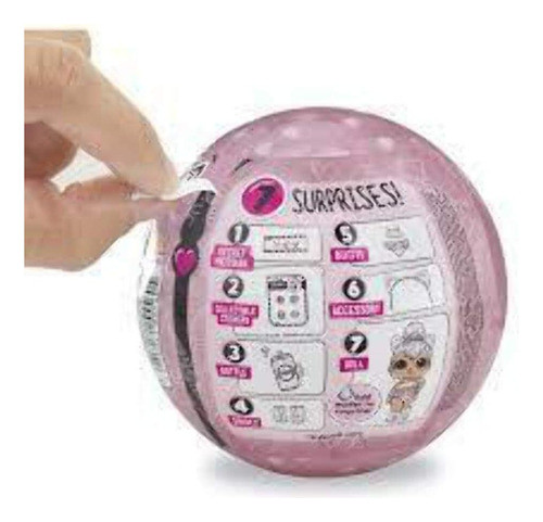 Pelota Balon Lol Sorpresa! Glam Glitter Series Doll 1