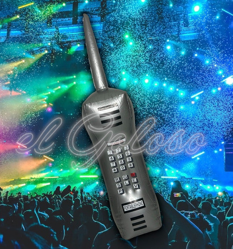 Telefono Inflable Para Cotillon Fiestas Cumpleaños Pack X10 1