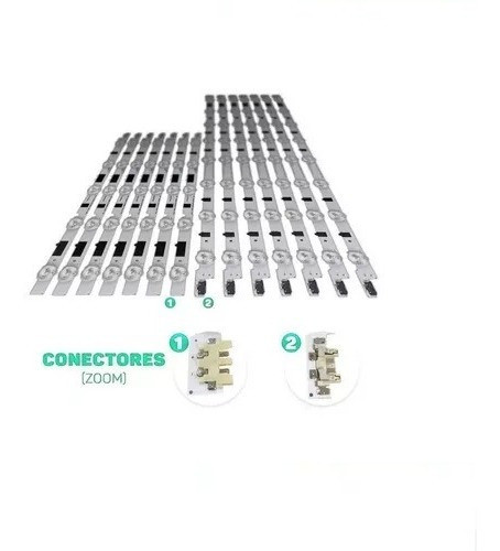 Tiras Led Compatible Samsung Un40f5000 Un40f5500 Un40f6800 1