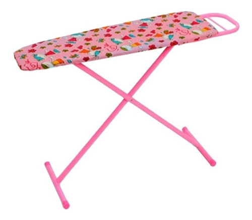 Mesa De Passar Roupa Pratica Infantil Rosa Brinq. Oliveira 1