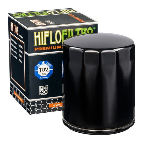 Filtro Aceite Harley Davidson Hf170b Hiflofiltro Tmr 0
