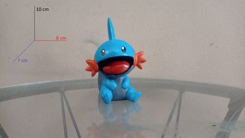 Figura 3d Pokemon Mudkip 1