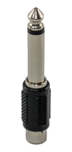 Adaptador Plug 6.5 6.3 Mono Macho A Jack Rca Hembra X10 Htec 0