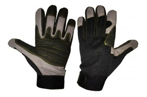 Guante Antivibracion Gris Negro  Montevideo Uniformes 0