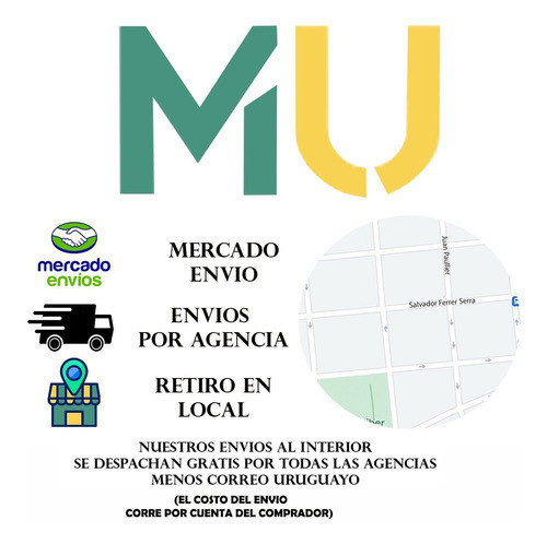 Guante Antivibracion Gris Negro  Montevideo Uniformes 1