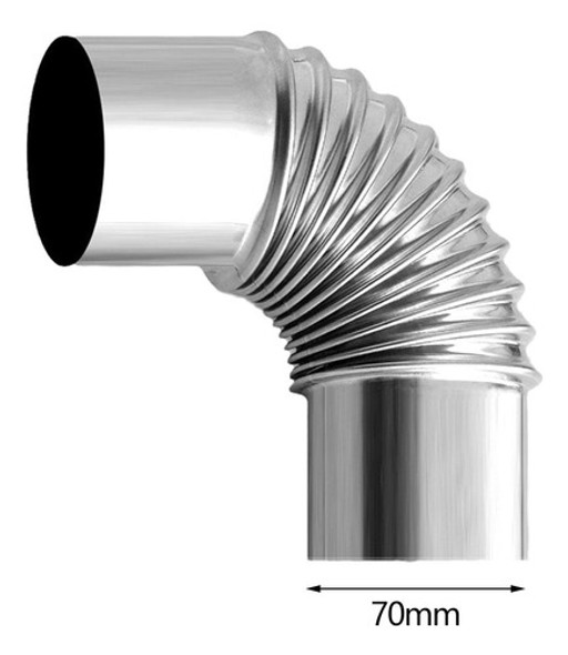 Tubo De Cotovelo, Forro De Ventilação, Tubo De 70mm 1