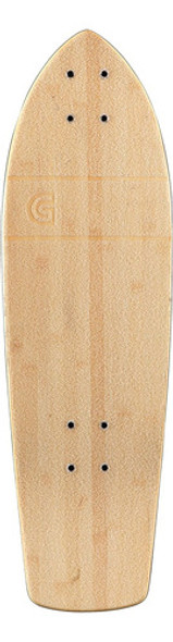 Goldcoast Classic Bamboo Cruiser Skateboard Deck, 28 1