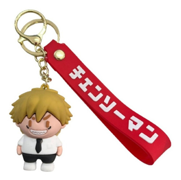 Llavero De Goma Chainsaw Man - Denji 0