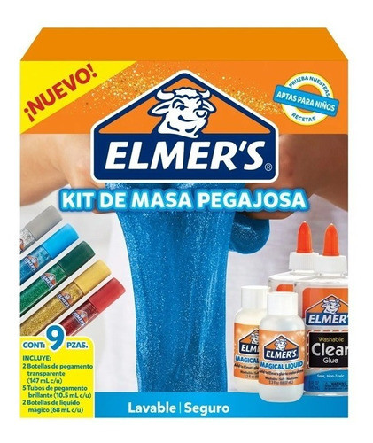 Kit De Masa Pegajoso Elmer's 9 Piezas 0