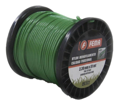 Rollo Tanza Redonda Desmalezadora 2.7 Mm 79 Mt Fema Original 0