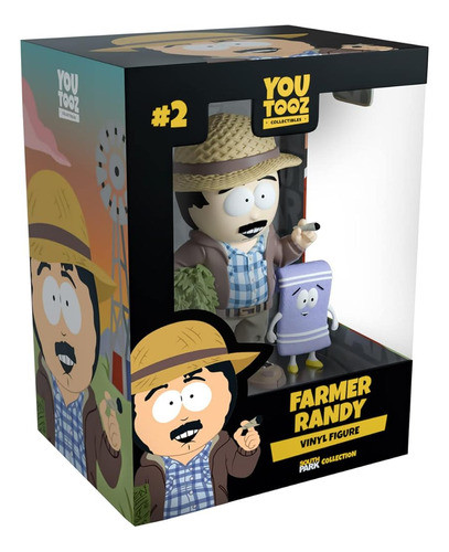 ~? Youtooz Farmer Randy 4.6  Figura De Vinilo, Granjero Cole 0