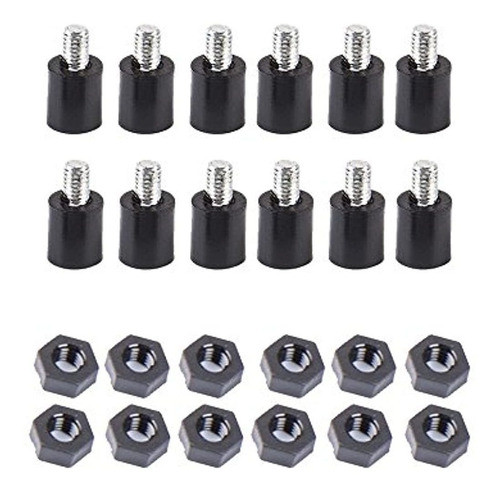 Iflight 12pcs M3x7mas 4.5 Tornillos Fijos Anti-vibracion Ha 0