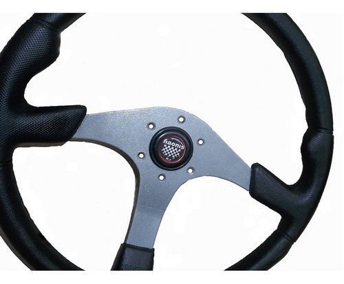 Volante Deportivo De Poliuretano Negro Ø 36 Mm Lancha/auto 0