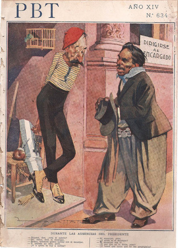 Revista Pbt Semanario Ilustrado Nº 634 Enero 1917 0