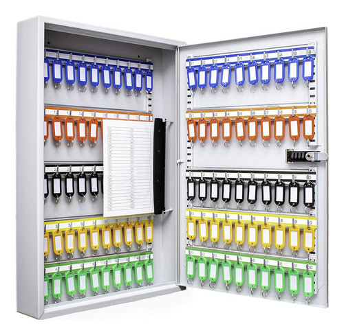 Barska 100 Llaves Caja Ajustable Con Cerradura De Combinació 0