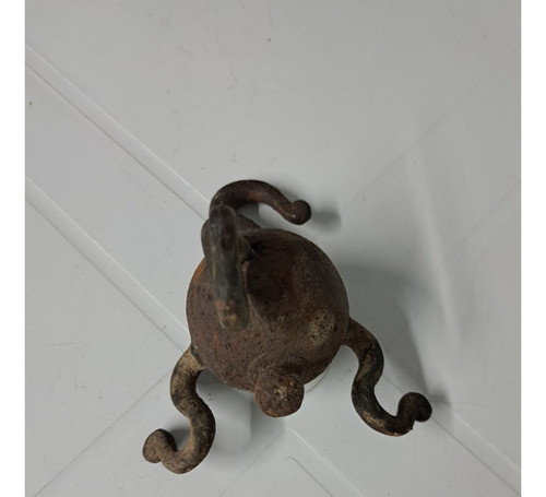 Peso De Balança 4 Kg - Ferro - Antiga 1