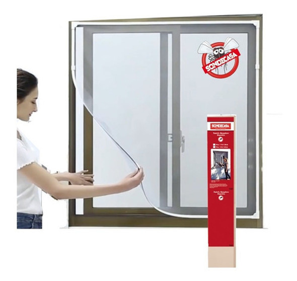 Mosquiteros Magnetico 1,30x1,10 Para Ventana Sondecasa 0