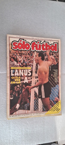 Sólo Fútbol. Lanus Ascenso A Primera 1990 Con Póster Central 0