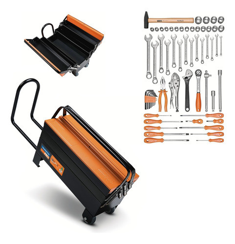 Set De Herramientas 65 Piezas Tramontina + Valija Reforzada 0