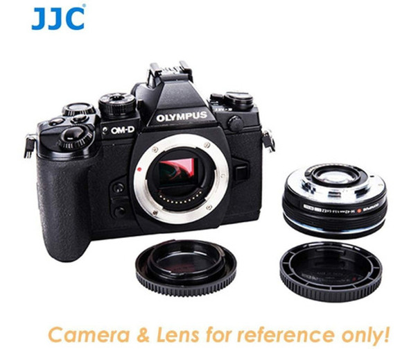 2 Tapa De Lente Trasera Jjc M43 Para Olympus Panasonic Y ... 1