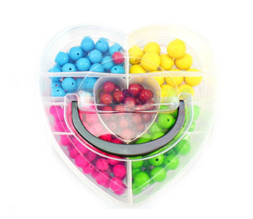 Valija Corazon Lookmania Mostacillas Arma Joyas Bijouterie 0